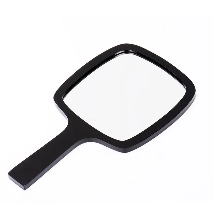 Comprar Espejo acrílico para maquillaje portátil regalos de boda personalizados negro blanco 2 colores