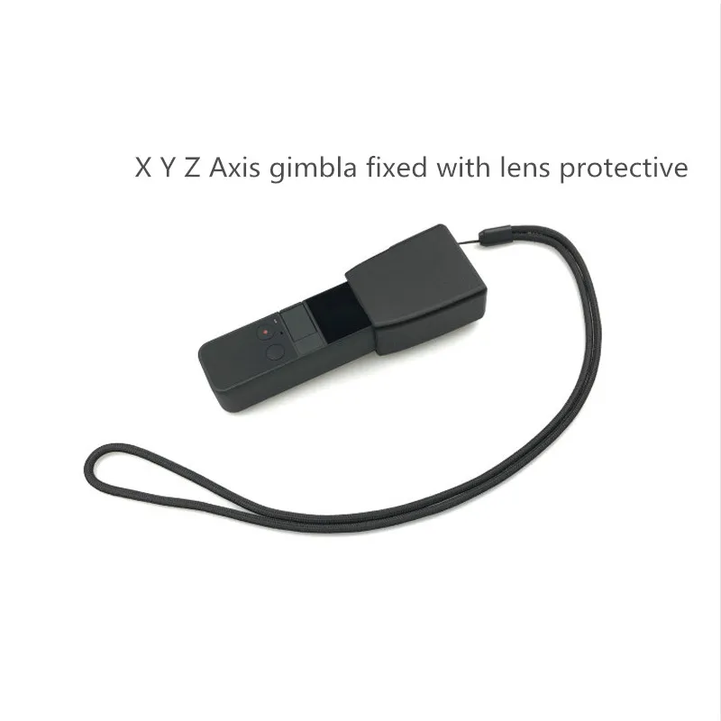 Osmo Pocket lens fixed protective cover X Y Z Axis Prevent shaking & Wrist Strap for dji Osmo Pocket Handheld gimbal 1 (2)