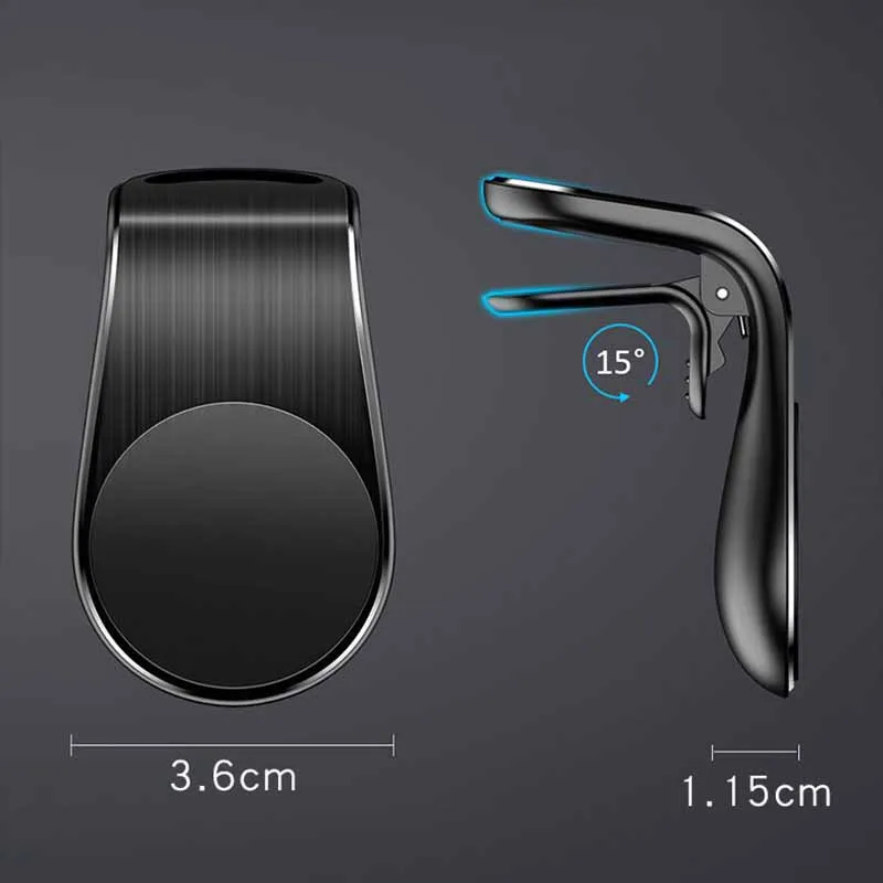 

Universal Phone Holder Clip Car Air Vent Magnetic Bracket for Mobile Phone NJ88