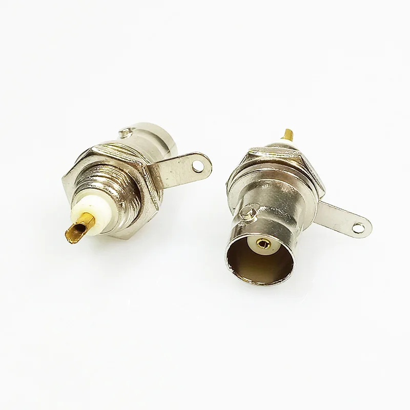BNC Female Connectors Chassis Panel Mount Monitor Accessories CCTV Camera System DIY (2)