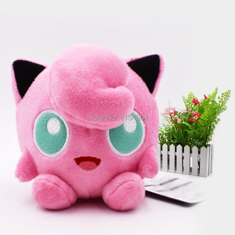 10 шт./партия животных мультфильм плюшевый Кукла Новый стиль Jigglypuff мягкие горячие игрушки отличный подарок на Рождество для детей 14 см