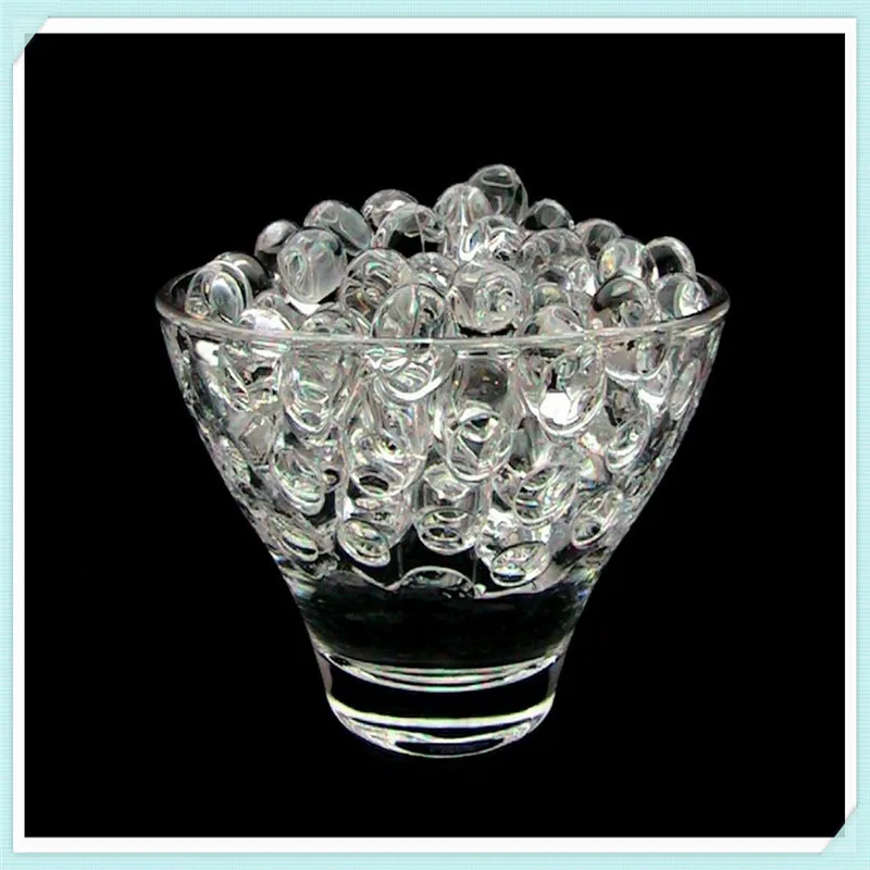 Водный кристалл цвета морской волны почвы гель шар бусины Свадебная ваза украшения стола JS-09