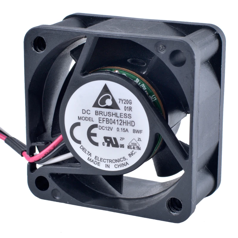 EFB0412HHD 4020 4 см 40 мм вентилятор 40x40x20 12V 0.15A двойной шариковый подшипник H3C 3600 5600