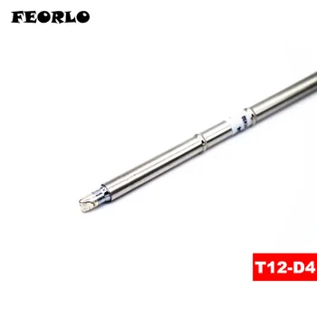 

High quality T12-D D4 D08 D12 D32 D52 D16 D24 Soldering Iron Tips for Hakko Soldering Rework Station FX-951 FX-952