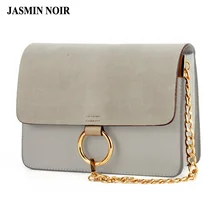 Patchwork Kette Handtasche Wildleder & PU Leder Top Qualität Mode Frauen Taschen Damen Marke designer Umhängetasche Umhängetasche