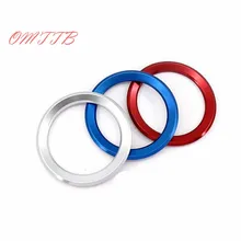 NEW 1 pc Steering Wheel Decoration Circle Cover Sticker For BMW X1 E60 E36 E39 E46 E30 E60 E90 E92 F10 F30 F25 Car-styling