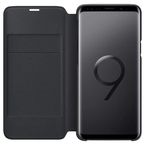 Светодиодный Чехол-бумажник для samsung Galaxy S9, G9600, S9+ S9 Plus, G9650, умный откидной Чехол