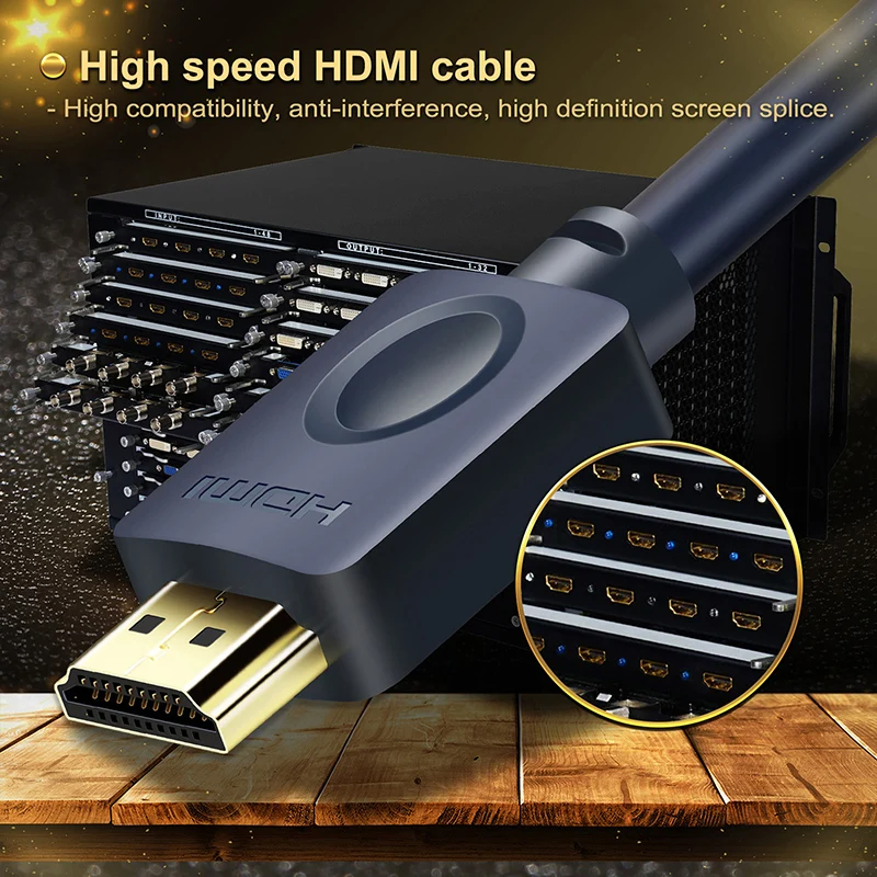 CABLETIME Кабель HDMI-DVI 24+ 1 pin Bi-direction Pro Высокоскоростной HDMI DVI кабель Full HD 2,0 для Xbox Blu-Ray плеера HDTV C119