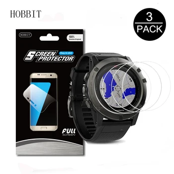 

3Pack For Garmin Fenix 5X Full Coverage Soft TPU Screen Protector Anti-fingerprint Covered Full Screen Smartwatch Film