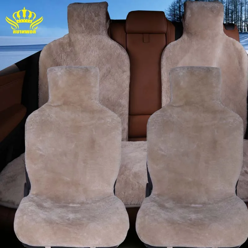 1 SET 100 Genuine Australian Sheepskin for back car seat covers