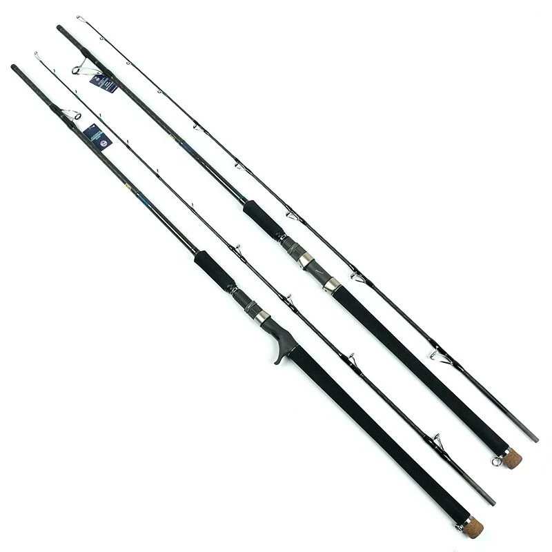 

OSTB II Boat Rod 1M/1.25M/1.43M/1.6M/1.8M/2.1M/2.4M/2.7M Casting/Spinning Rod Full Fuji parts 30-120# Saltwater Fishing Rod