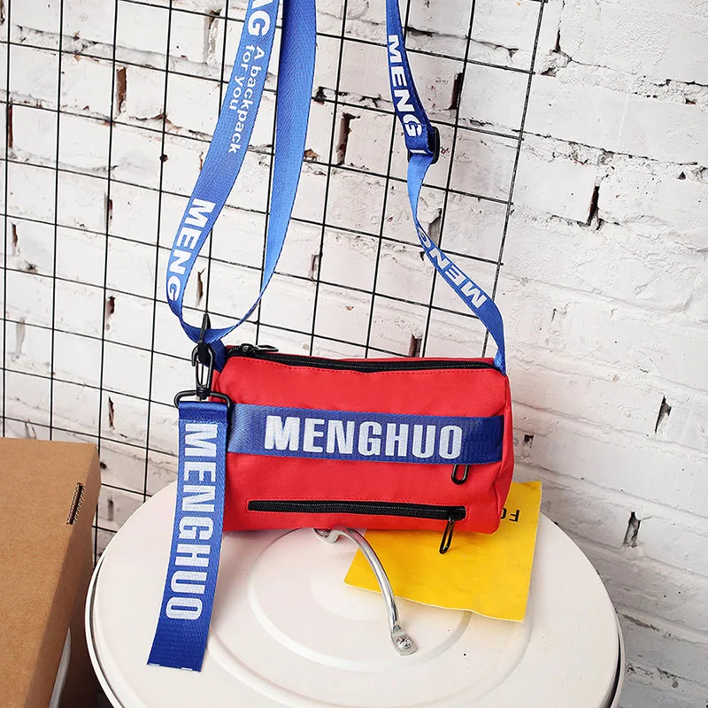 New 6 Colors Hot Ribbon Small Shoulder Crossbody Bags Designer Brand Ladies Clutch Hand Bags Nylon Leisure Women Messenger Bags (44)