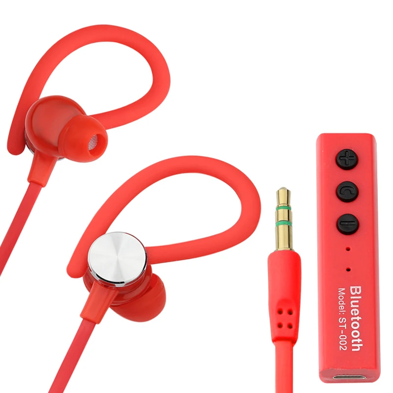 

Multifunction Sports Bluetooth Headphone Stereo Earphone Wireless Headset for Bluetooth Audio Receiver AUX Kit 3.5MM Adapter