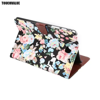 

Print Fabric Case For Samsung Galaxy Tab A 8.0 T350 PU Cover Case For Samsung Tab T350 House Coque Funda