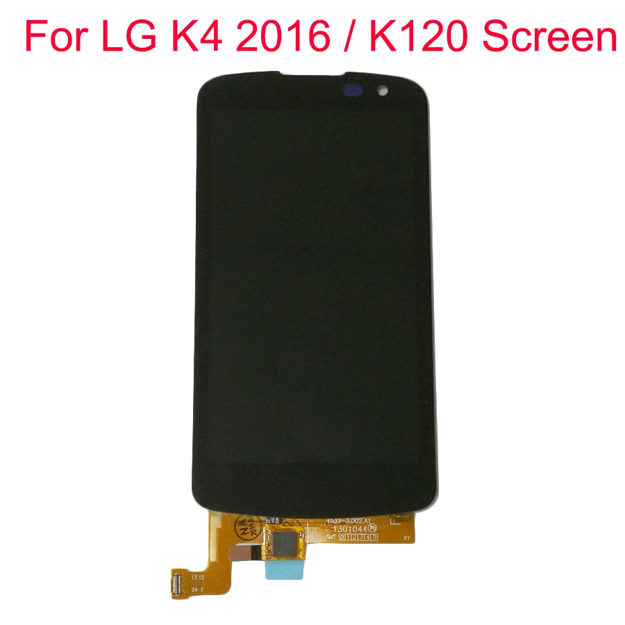 ЖК-дисплей JPFix для LG K4 2016 K120E K130E K121 сенсорный экран стекло сменный дигитайзер в