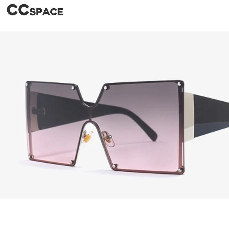 Пара панк заклепки ретро Квадратные Солнцезащитные очки для мужчин и женщин одна линза Оттенки UV400 Винтажные Очки 46471