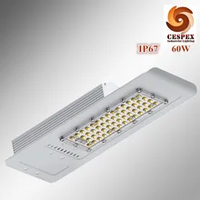 5 лет гарантии IP67 алюминиевый сплав 110lm/w AC110V 220 В 240 В 50/60 Гц 60 Вт светодиодный уличный, 60 Вт светодиодный Дорога парк высокий светлый путь
