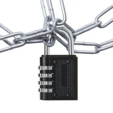 Cadenas en laiton massif de haute qualité, combinaison de chiffres à 4 chiffres, Code Secret pour gymnase, casier d'extérieur
