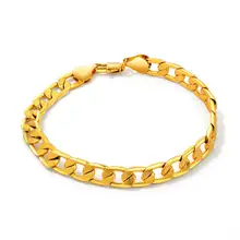 Мужской Латунный позолоченный браслет благородная мода мальчик ювелирные изделия Евро-американские индивидуальные аксессуары