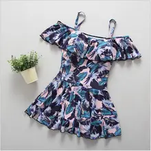 Минималистичный Купальник для девочек; юбка-сайдинг; тонкий купальник на плоской подошве; Лидер продаж; Весенний праздничный Купальник; европейский и американский Купальник для девочек