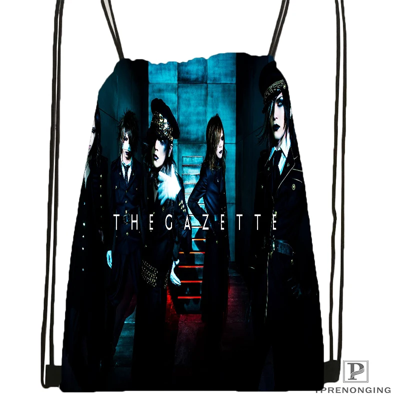 Custom Yruha the Gazette Drawstring Backpack Bag Cute Daypack Kids Satchel Black Back 31x40cm 180531 04
