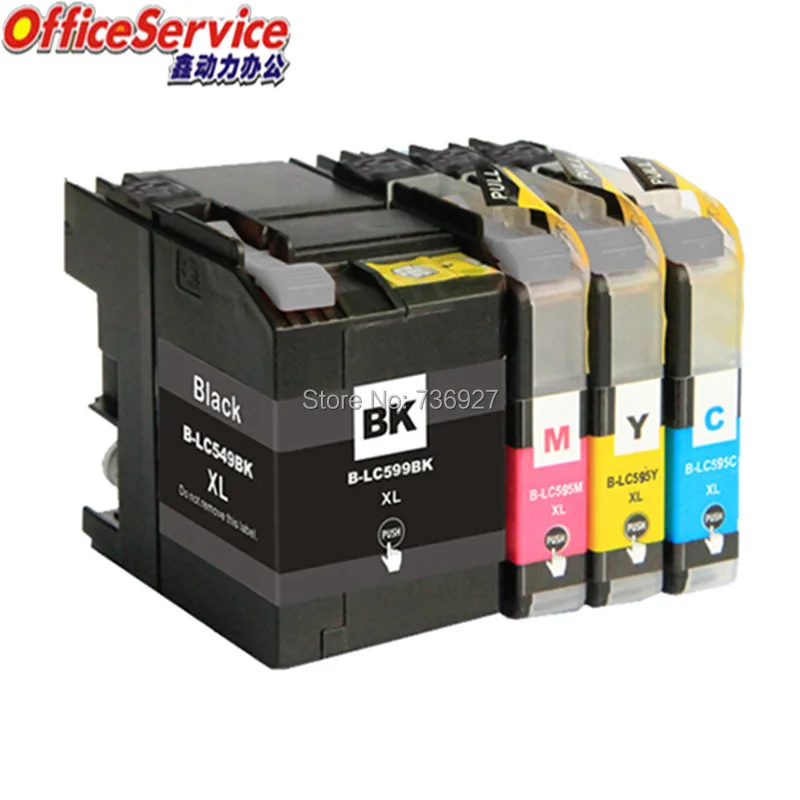 

Compatible Ink Cartridge LC599 LC595 Full ink For Brother MFC-J3270 MFC-J3520 Inkjet printer