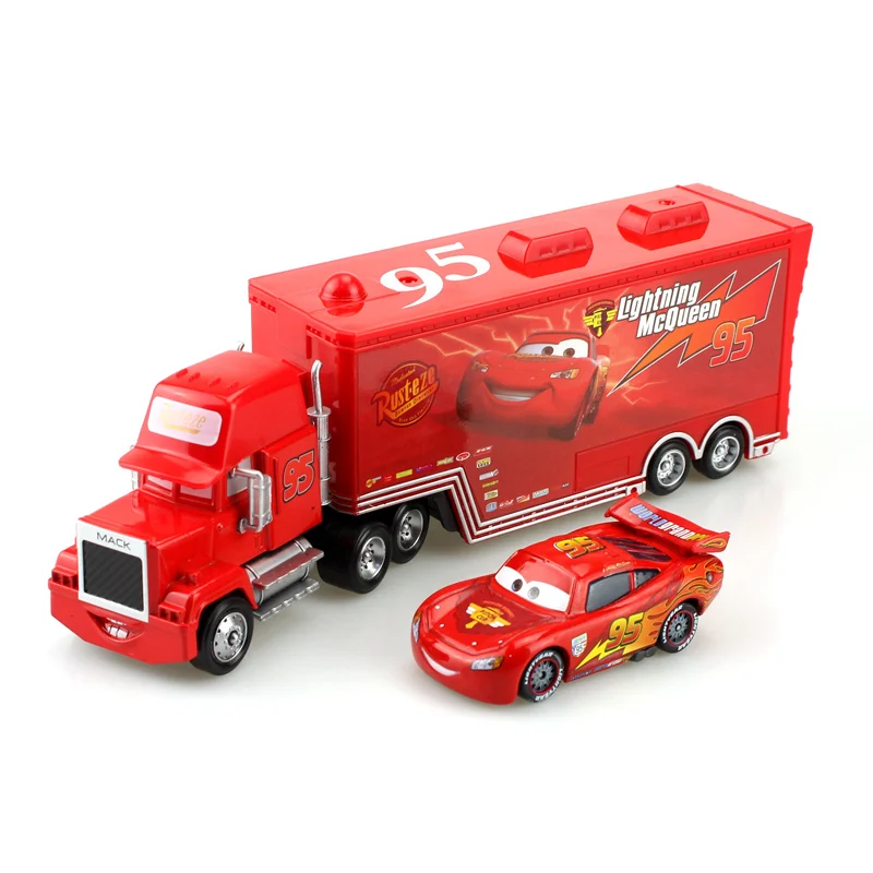 Автомобили disney Pixar 27 стилей Mack Truck+ маленький автомобиль McQueen Jackson Storm 1:55 литой под давлением металлический сплав и пластик Модель автомобиля игрушки подарок