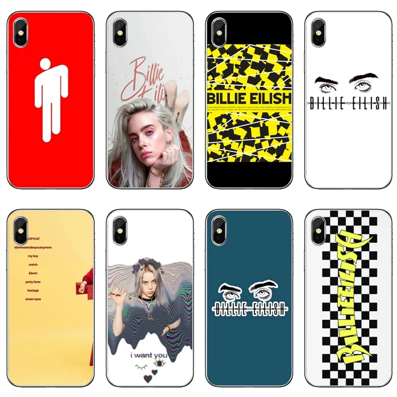 

billie eilish logo For Xiaomi Redmi S2 5 plus 6 4 Pro 6A 4A 4x Note 6 5 5A 4 3 Pro Pocophone F1 case Soft phone cases
