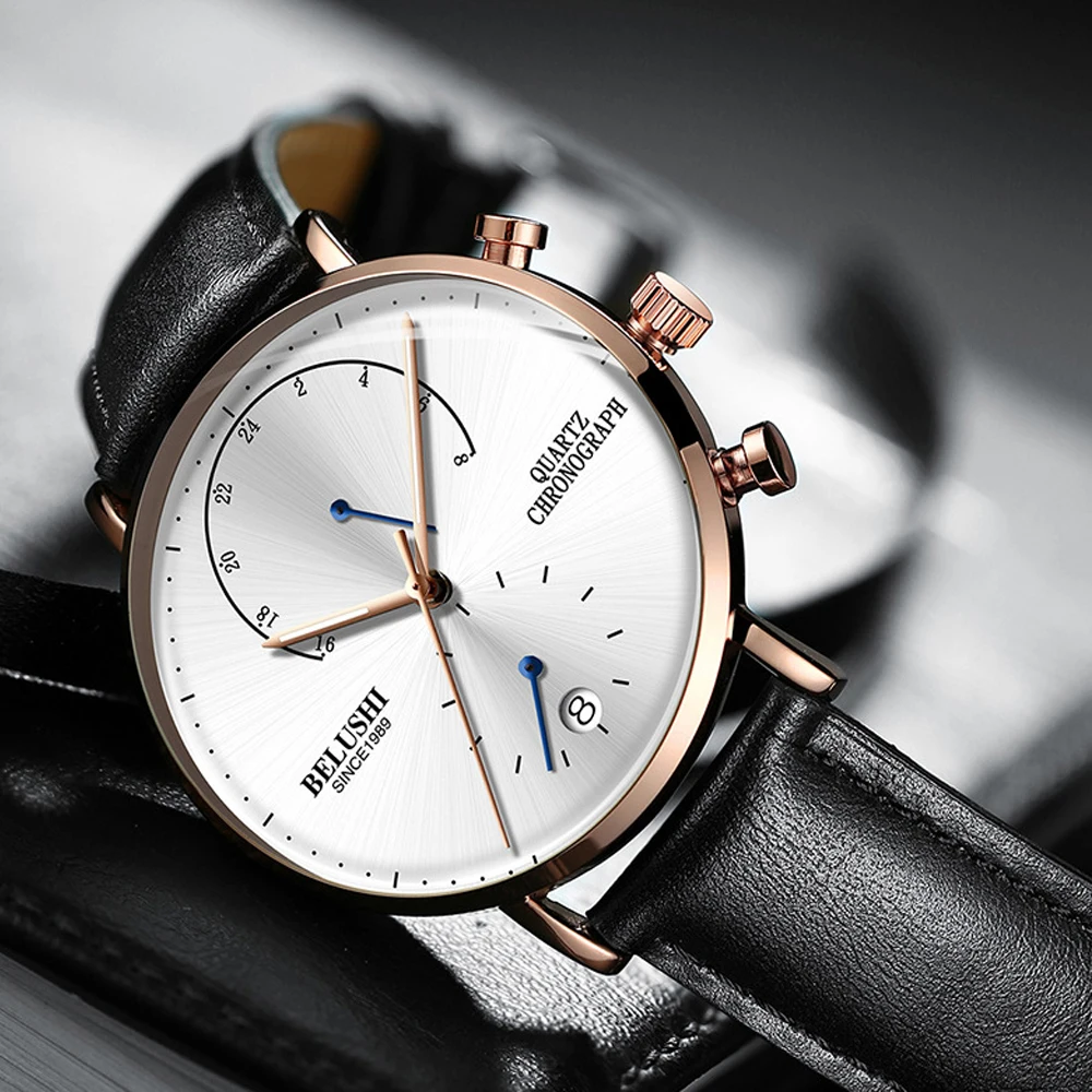 

2018 Mens Watches Top Brand Luxury Casual Military Quartz Sports Wristwatch Leather Strap Male Creative Clock relogio masculino