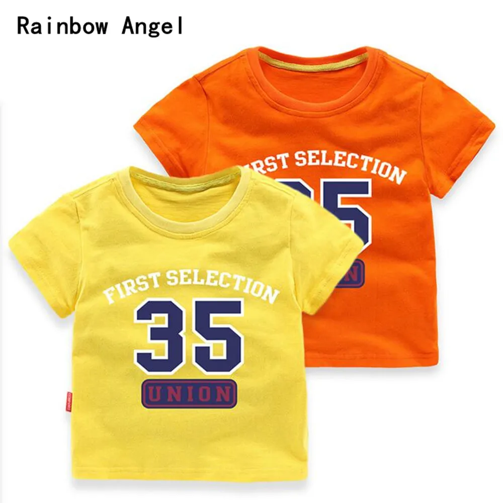 Buy New Boys Summert Candy Color T Shirt High Quality