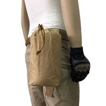 Военная тактическая сумка для аксессуаров карман мульти-Функция MOLLE, охота страйкбол складной поясная нейлоновая сумка Водонепроницаемая спортивная сумка