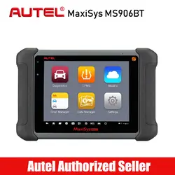 AUTEL MaxiSys MS906BT автомобильный диагностический сканер полная система wifi для OBDII ECU кодирующий диагностический инструмент бесплатная онлайн