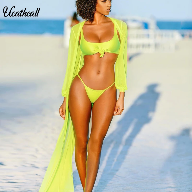 three piece swimsuit
