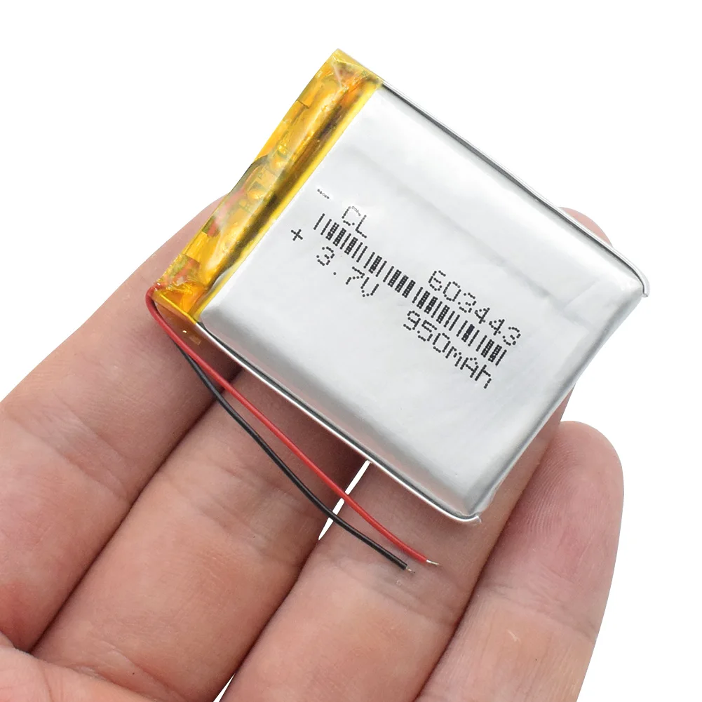 603443 3 7 в 950 мАч оригинальный литий полимерный аккумулятор для MP3 MP4 MP5 gps