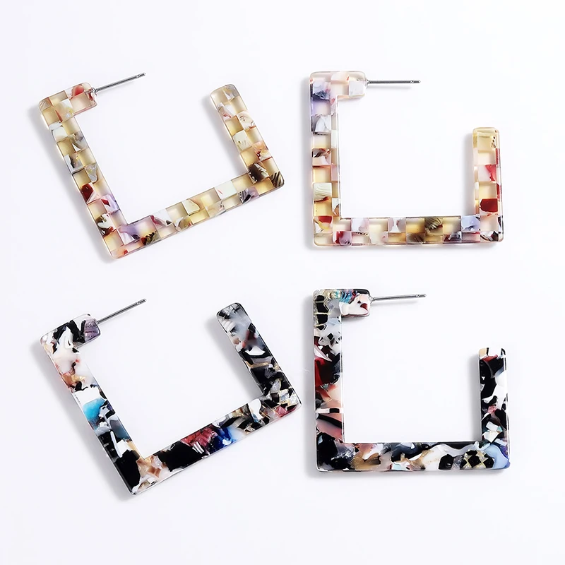 

Colorful Geometric Earrings For Women Solid Charm Earring Earrings For Women Elegant Jewelry Accessories pendientes Gift brincos