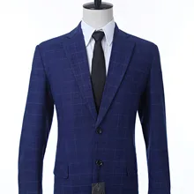Для мужчин Блейзер Для мужчин; шерсть высокого качества смесь моде тонкая куртка Для Мужчин's Бизнес Повседневное деловой Блейзер изготовление размеров под заказ