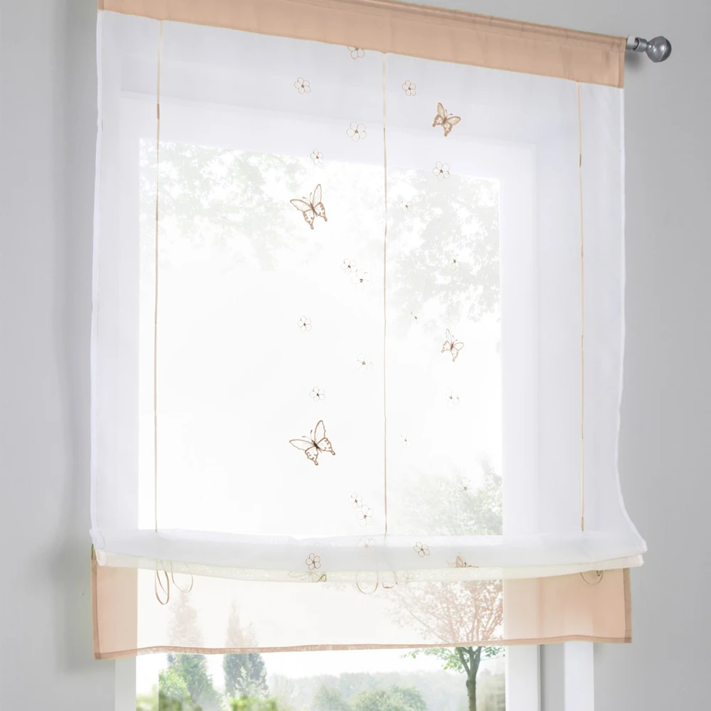 Sand color high quality Shading window screening Roman blind Small curtain | Дом и сад