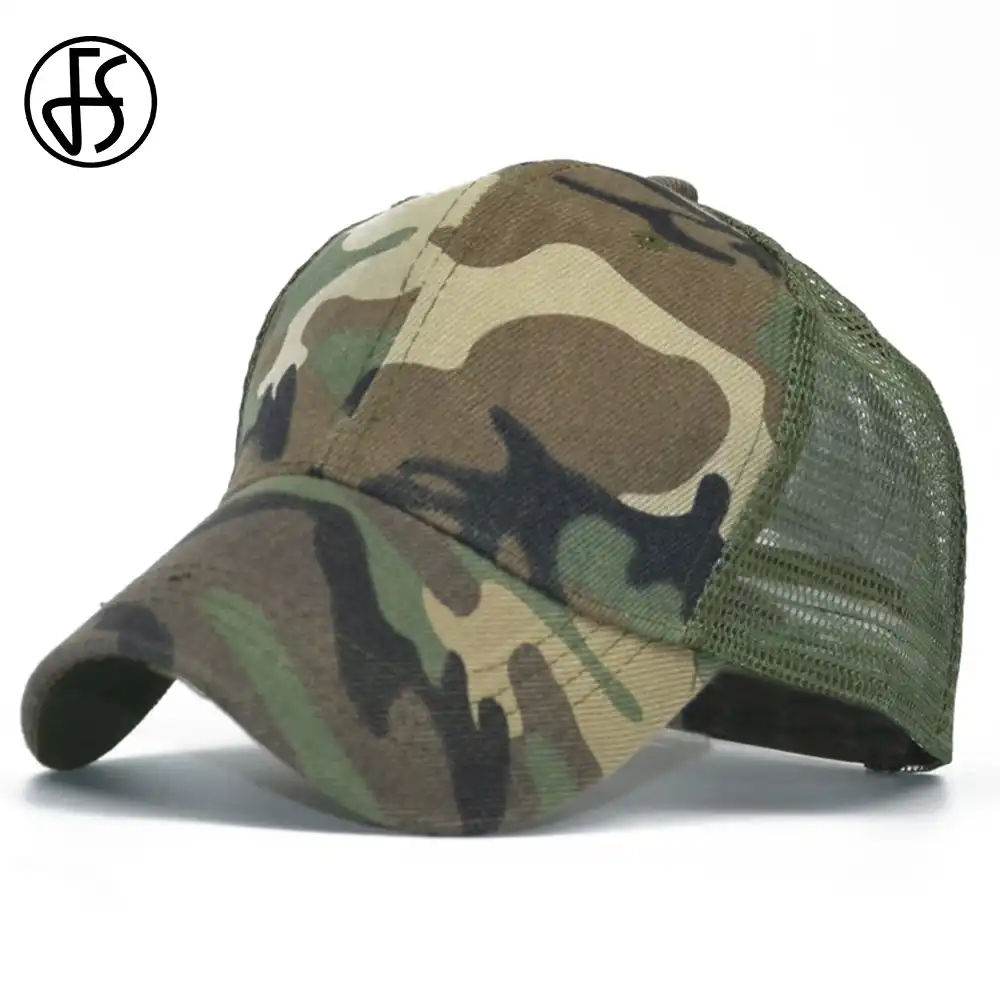 military camo hats