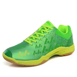 Легкая дышащая обувь для бадминтона для мужчин на шнуровке спортивная обувь мужская обувь тренировочный Спортивный обувь анти-скользкие