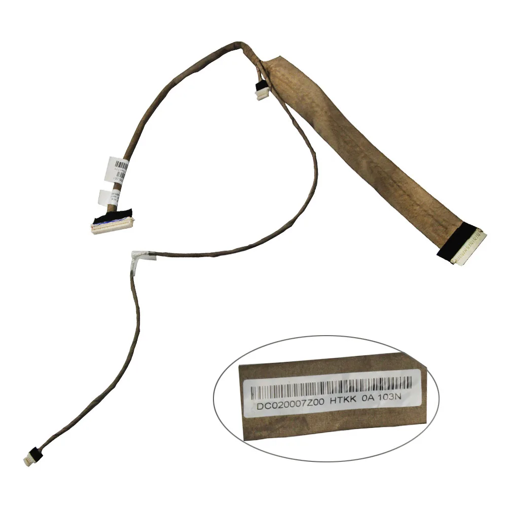 Hot Laptop Flex LCD Cable for HP NC4000 NC4200 NC4400 LVDS Flex Cable DC020007Z00 419136 001