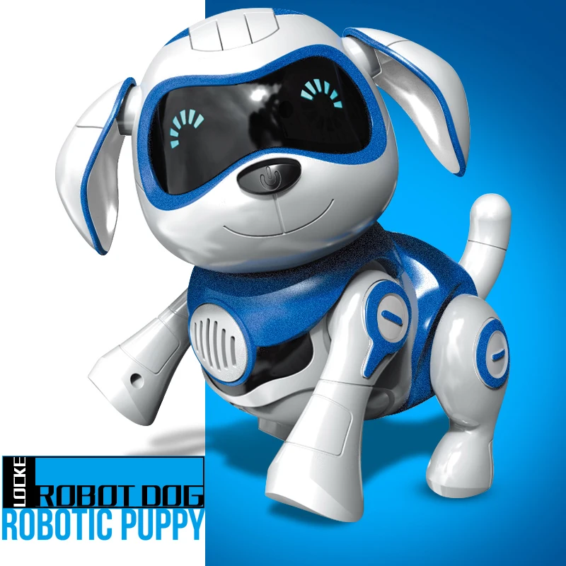 Brinquedo de Indução Controle Inteligente Robô Eletrônico Animal Estimação Programa Interativo Dança Caminhada Brinquedo Robótico Gesto Seguinte Cão Mod. 109967 7 High Quality Brinquedos e hobbies