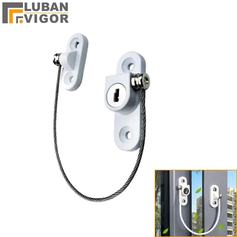 Buy White Rugged, simple, window stopper,Limiter,Anti