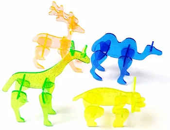 

Free Shipment 50pc 3D Animal Puzzle Birthday PARTY Favors TOYS ASSEMBLE random Pinata Bag Filler Loot Gag School Carnival