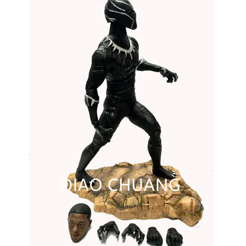 

The Man Who Came Back Wakanda Leadership T'Challa Black Panther PVC Action Figure Collection Model Toy G782