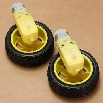 8 шт робот колесо для автомобиля Smart двигатель замедления постоянного тока для салона автомобиля робота "сделай сам"