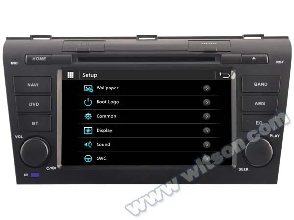 Excellent 7" Car DVD for Mazda 3 2004-2009 & Axela 2004-2009 with Tire Pressure Monitoring System Support & Front DVR Camera Support 1