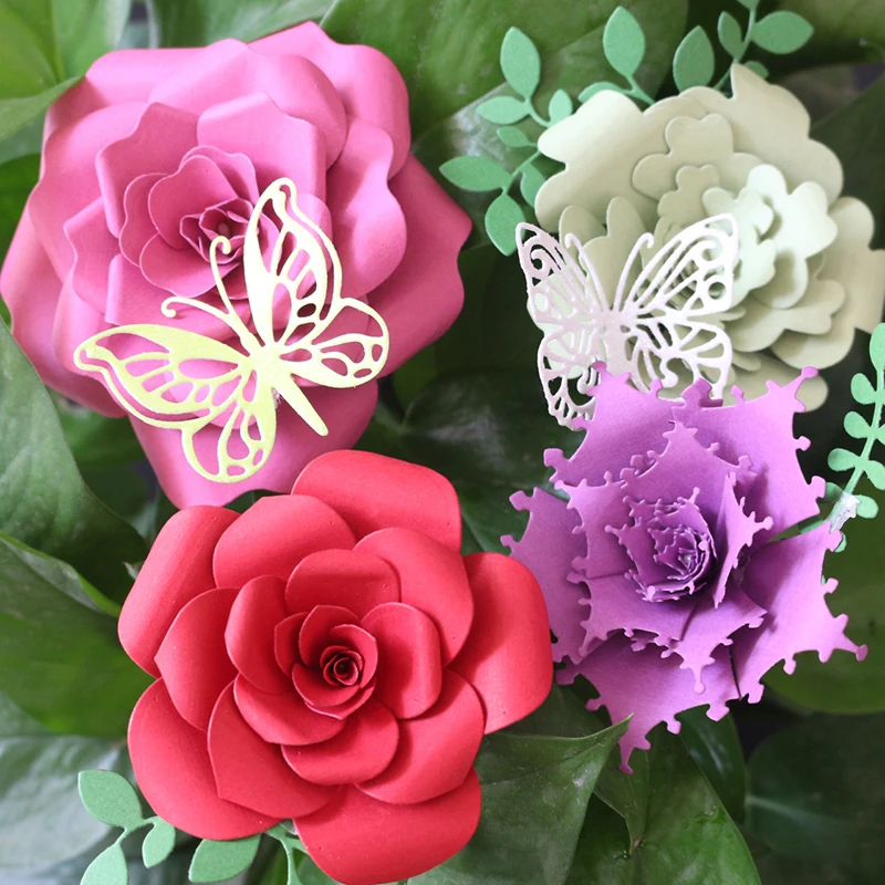 AZSG A variety of flowers Cutting Die for DIY Scrapbooking dies