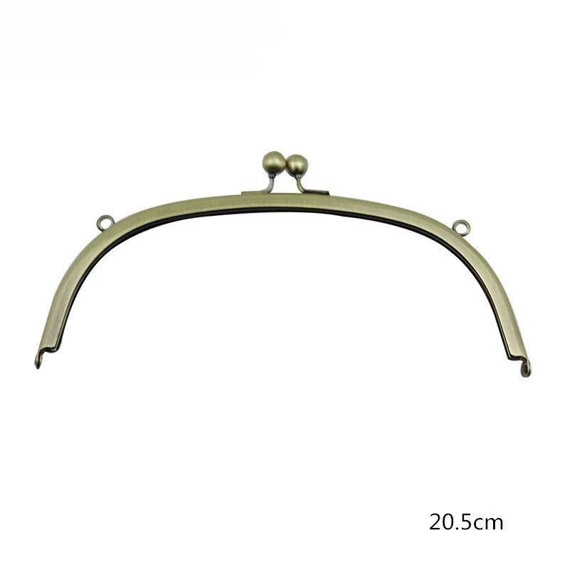 

10 Pieces Lovely Antique Bronze Metal Purse Frame / Handle Purse Frame 20.5cm (8.1 inch)
