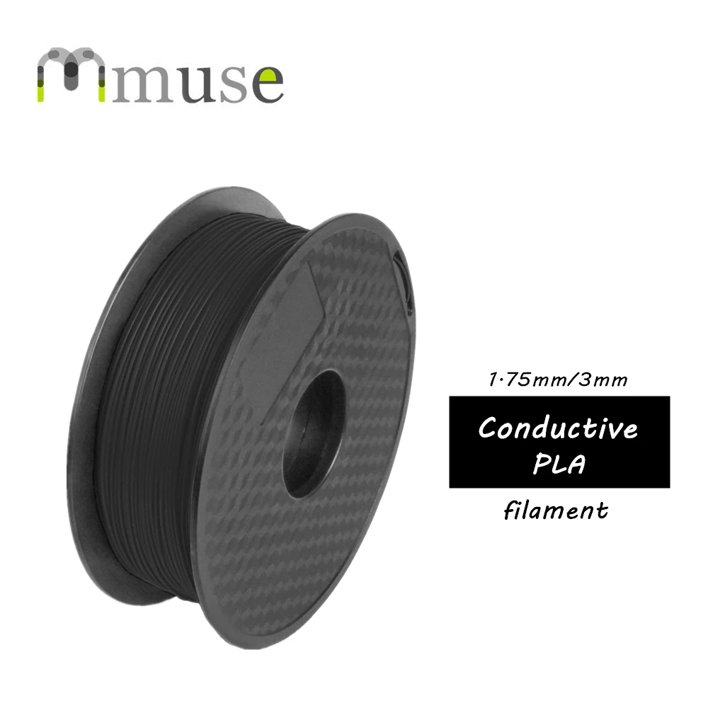 MakerBot Anet RepRap 3D Printer Material Conductive PLA Filament 1.75mm 0.5kg MakerBot Anet RepRap 3D Printer Material Conductive PLA Filament 1.75mm 0.5kg