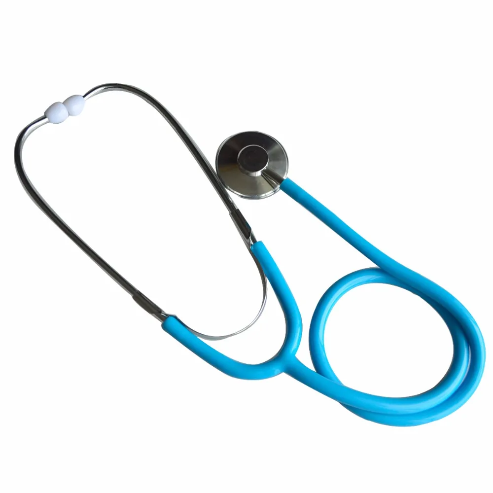 

Adult and child Aluminum single head Stethoscope sky blue
